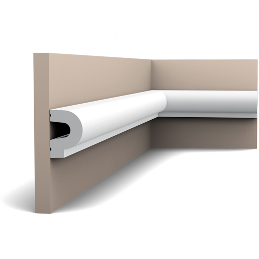 Orac Wandleiste P 8060 200cm 3,5 x 5,0 cm (Luxxus)